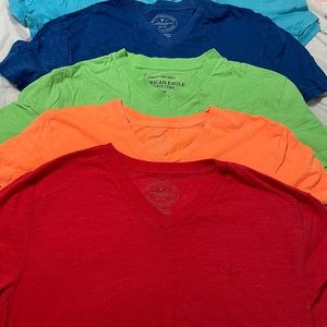 American Eagle XS guys V Neck T-shirts $25